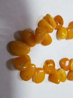 Янтарные бусы. Бусы. Янтарь