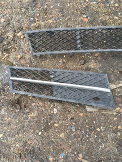 Нижние решетки в бампер до рестайлинг BMW f10 бмв