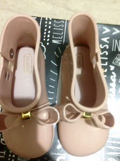 Новые mini Melissa сапоги 25-26 размер