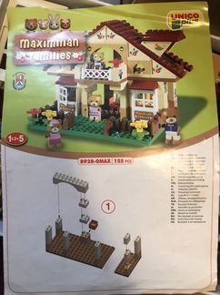 Конструктор (совместим с lego duplo)