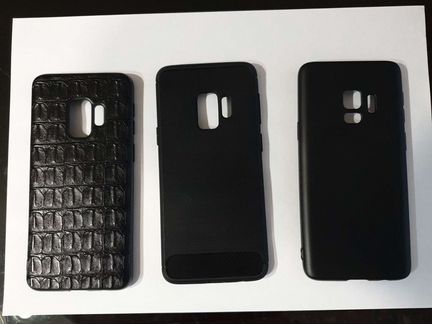 Чехлы на самсунгs9 новые,за все 500