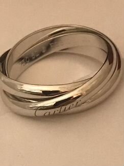 Кольцо мужское Cartier Trinity оригинал