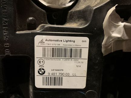 Фара лазерная правая X5 G05 X6 G06 BMW
