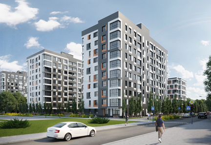 2-к. квартира, 48,2 м², 4/10 эт.