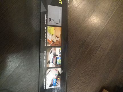 Переносная лампа на прищепке,новая