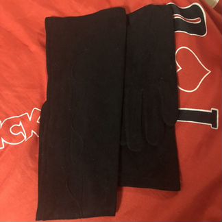 Перчатки удлиненные изысканный весенне-осенний наб