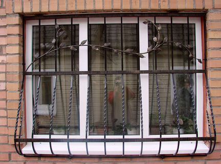 Решётки на окна решётка кованая металлоконструкции