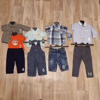 Детские рубашки, брюки, комбинезоны, Gap, Timberla