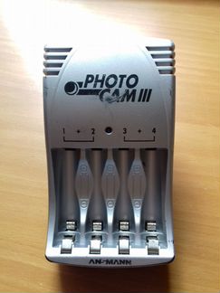 Зарядка для аккумул. батареек Ansmann Photocam III