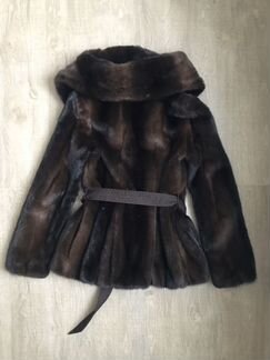 Норковая шуба XS-S