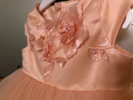 Платье-пачка детское. 74-80 р-р. 7-12 мес