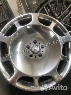 Диски 19 майбах мерседес W222 polished metallic
