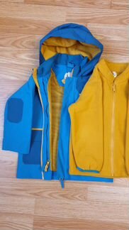 Ветровка/Куртка детская с флисовой подстежкой
