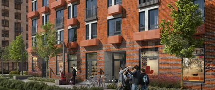 1-к квартира, 43.2 м², 2/33 эт.