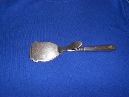 Лопатка для подачи блюд серебро 1880-90гг