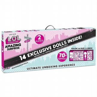 Lol Surprise Amazing Surprise with 14 Dolls 70+ Su