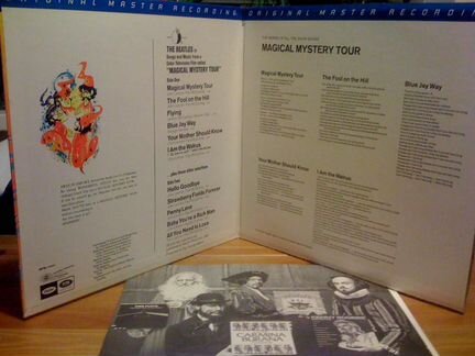 The Beatles Magical Mystery Tour mfsl аудиофил