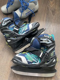 Коньки 30-35р и лыжные ботинки 31р