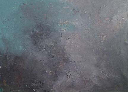 Картина Morphine Cloud. 50х70. Масло. Живопись