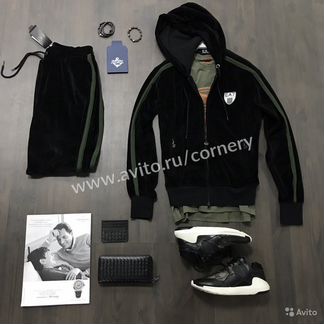 Плюшевый костюм emporio Armani EA7
