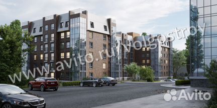 1-к квартира, 41.4 м², 3/6 эт.