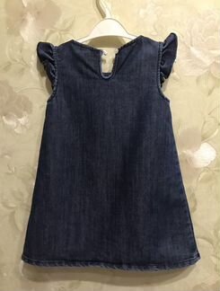 Джинсовый сарафан для девочки