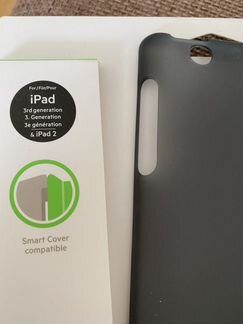 Новый клик- кейс чехол для iPad 2 (серый и прозрач
