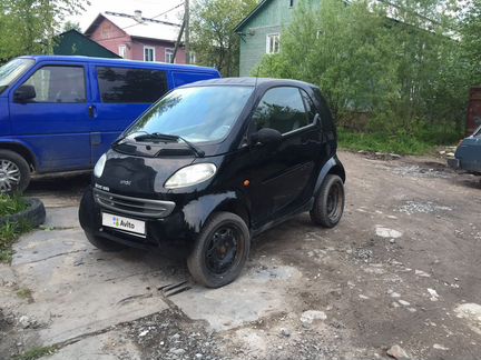 Smart Fortwo 0.7 AMT, 2001, 130 000 км