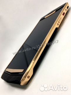 Vertu Signature Touch Fluted Black Alligator Верту