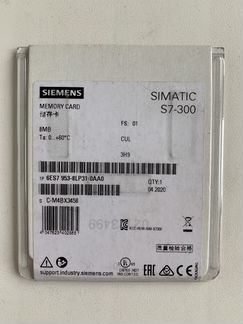 Карта памяти 8MB siemens 6ES79538LP310AA0