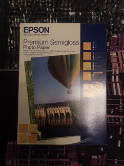 Фотобумага Epson Premium Semigloss S041332