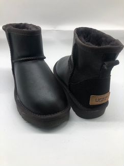 Угги замшевыеи UGG classic mini Bomber с пропиткой