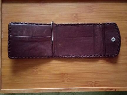 Кошелек мужской кожа ручная работа