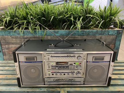 Муз система aiwa carryin compo cs-5