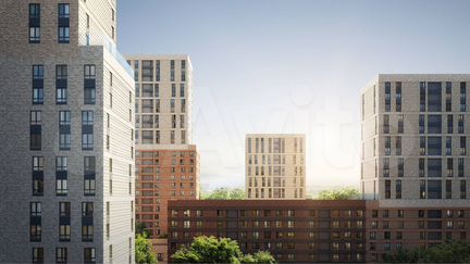 1-к квартира, 39.4 м², 4/25 эт.