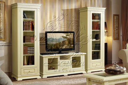 Верди Люкс гостинная (массив дуба ) без дсп