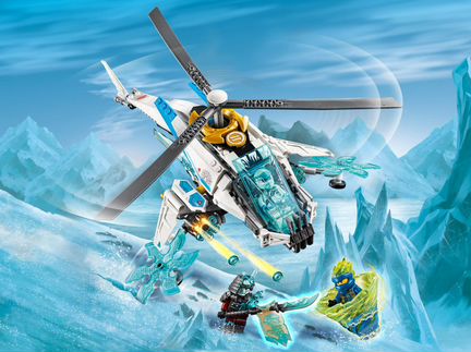 Шурилёт/Шурикоптер, аналог lego Ninjago 70673