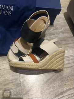 Босоножки-сабо Armani Jeans