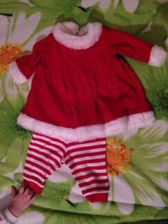 Новогодний костюм 3-6 месяцев