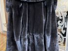Норковая шуба Braschi 85 см, black nafa