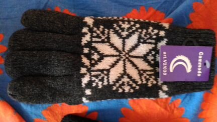 Варежки новые мужские