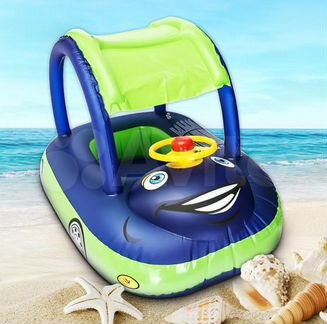 Большая надувная машинка