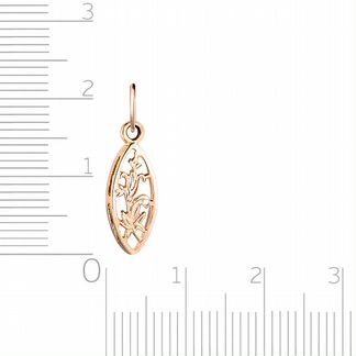 Золотой кулон