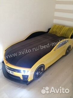 Кровать машина Комаро Трансформер exclusive