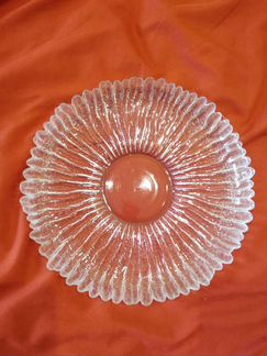 Тарелки хрустальные