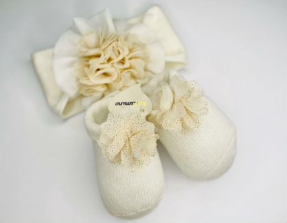 Набор для новорожденного katamino (носочки + повяз