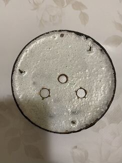 Циферблат эмалевый старинных каминных часов