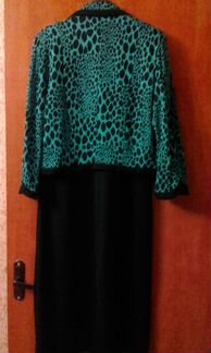 Платье с жакетом р.52