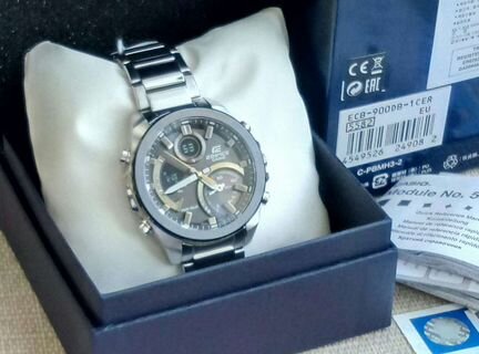 Casio edifice ECB-900DB-1C новые, гарантия, чек