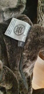 Дублёнка коричневая р 44